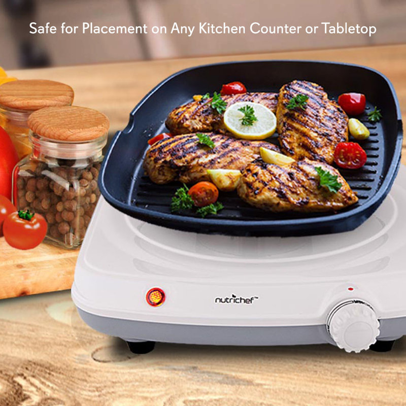 NutriChef Electric Single Hot Plate Wayfair